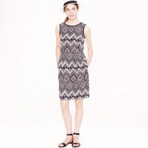 J Crew Diamond Ikat Dress